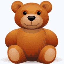 Gif câlins ourson